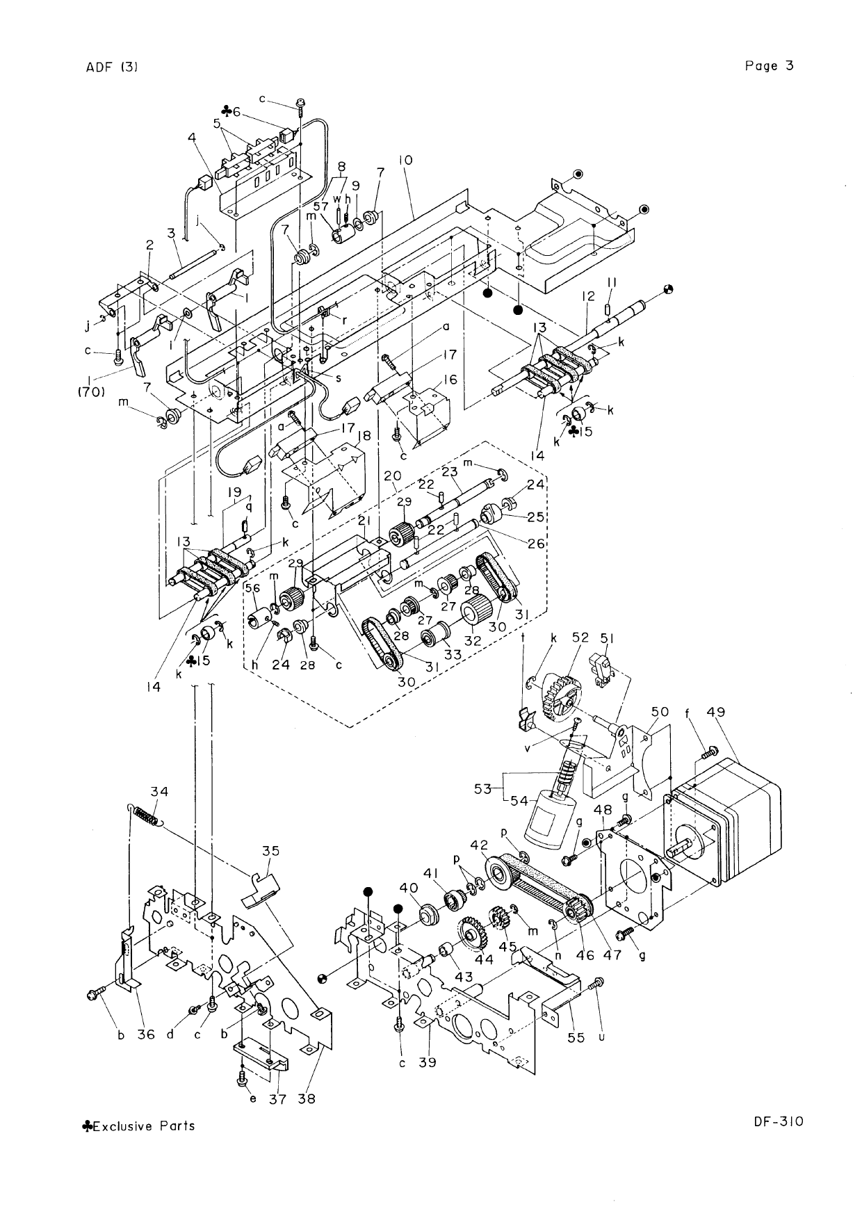 Konica-Minolta Options DF-310 Parts Manual-6
